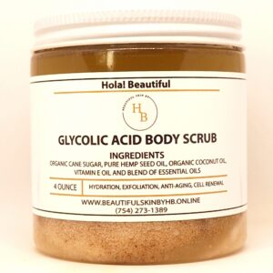 Organic Glycolic Acid Body Scrub